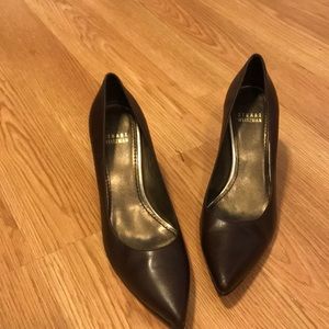 Chocolate brown heels, 7